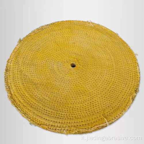 Ruota lucidatura sisal per lucidatura per lucidatura acciaio